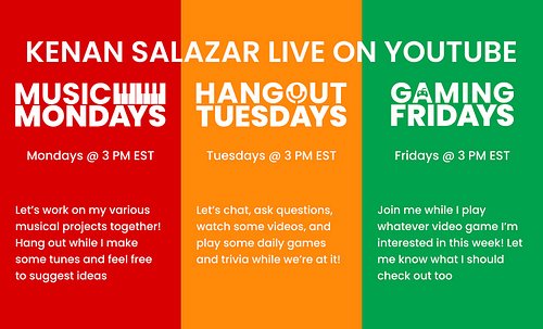 YouTube 🔗 in bio! Come and hang with me live starting on November 10th! I'll see you all there :) #livestream #earthkenan #gy...