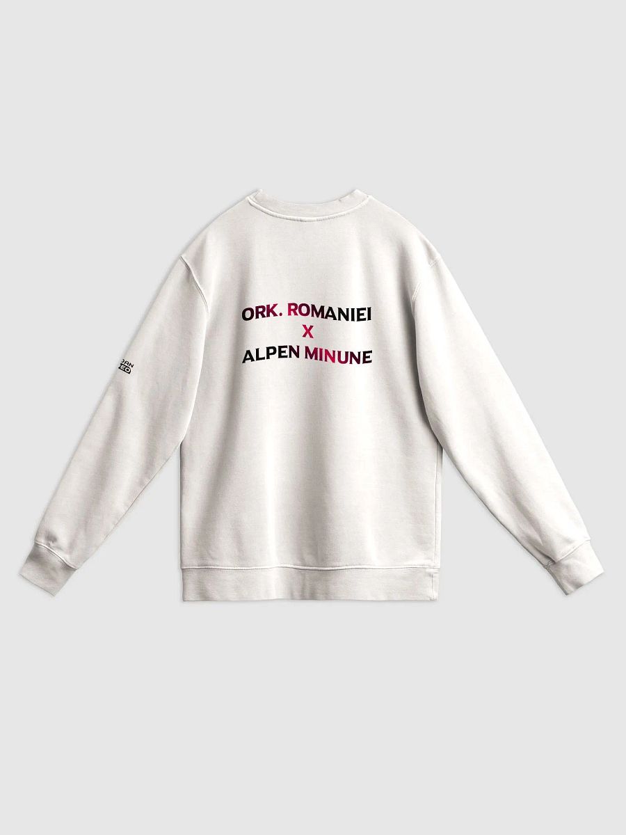 Premium Sweatshirt V2 Bej Ork. Romaniei x Alpen product image (4)