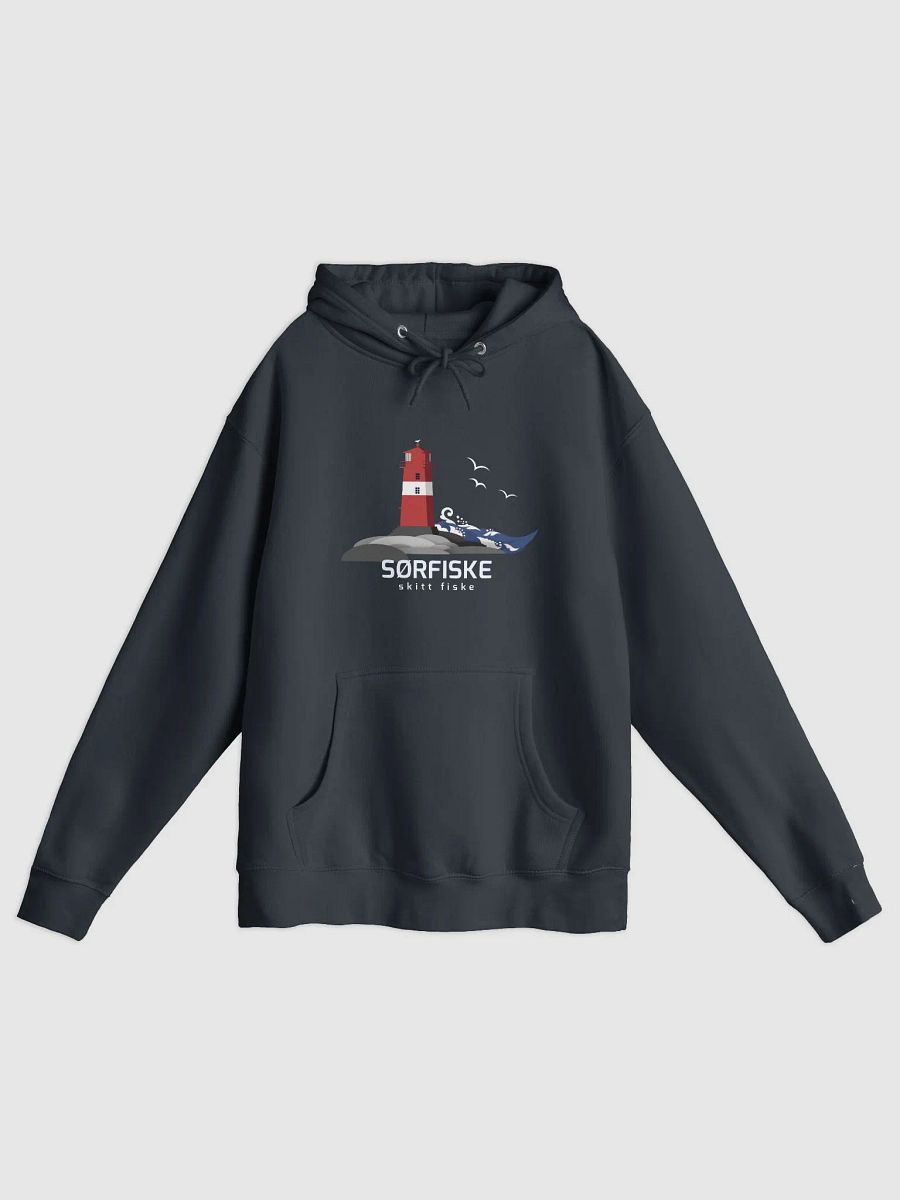 Sørfiske Genser Navy Blå - Stor Logo product image (1)