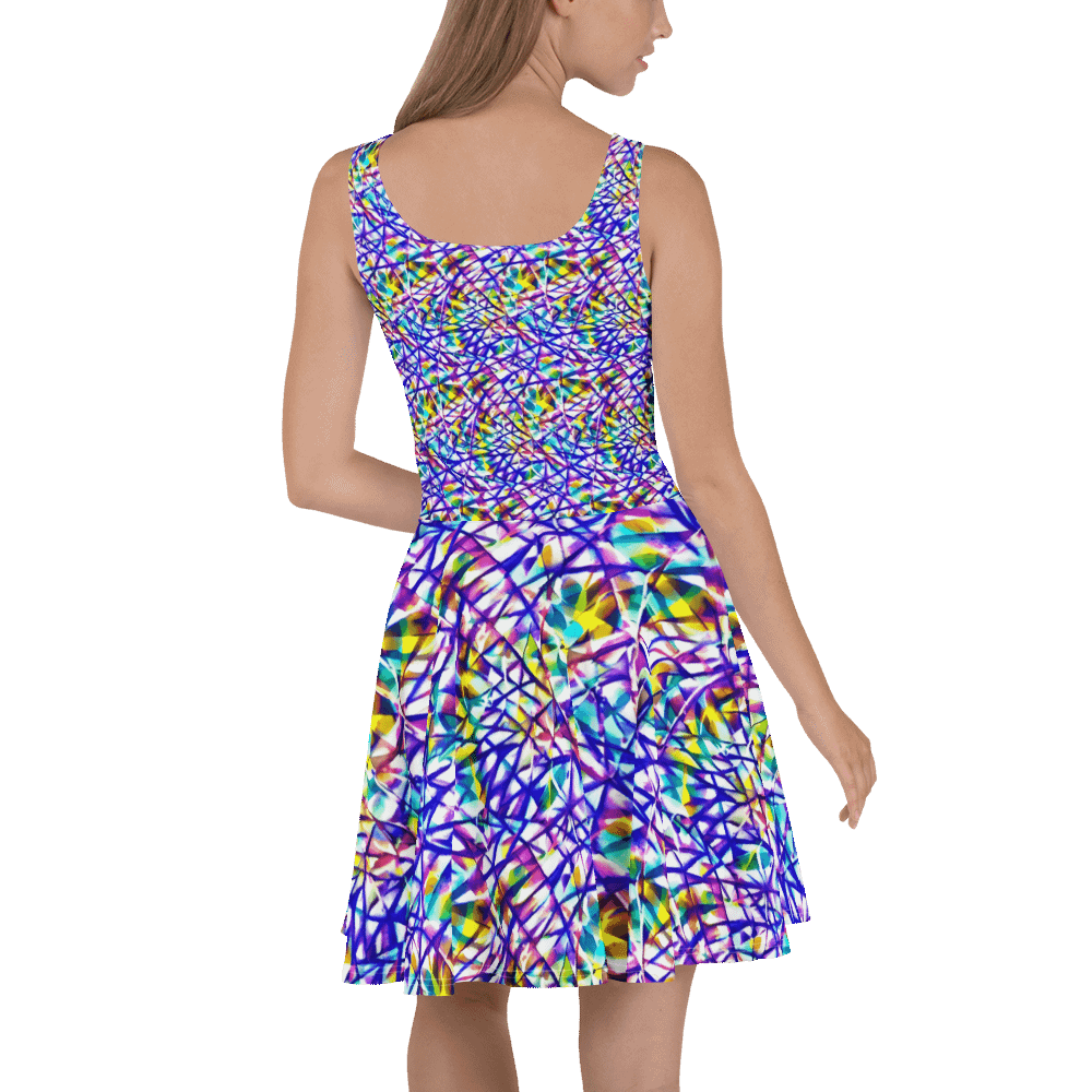 Modern Painting Skater Dress product image (4)
