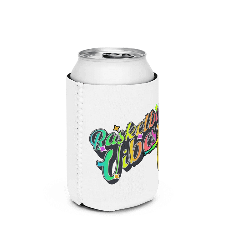 Basketball Vibes Rainbow Can Cooler product image (2)