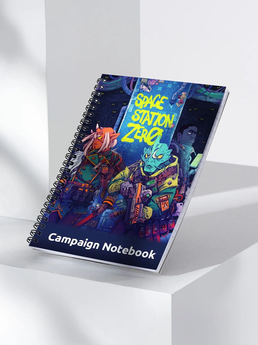 Space Station Zero - campaign notebook product image (4)