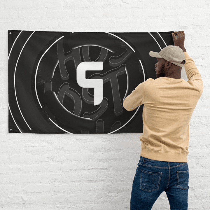 Ghost Gaming Logo Flag product image (2)