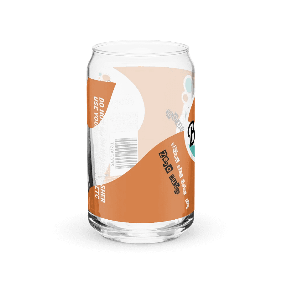 Burpi Zero Sugar Can-Shaped Glass product image (8)