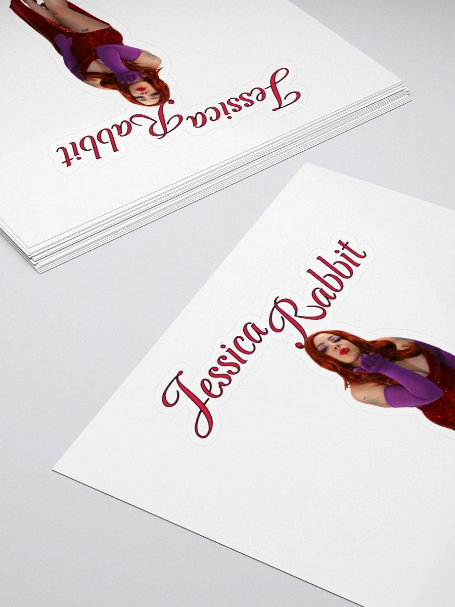 Jessica Rabbit KissCut Sticker product image (11)