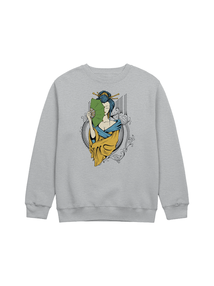 Elegant Azure Fan Crewneck product image (2)