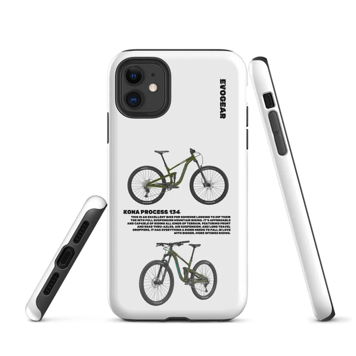 White Kona Process 134 iPhone Case product image (1)