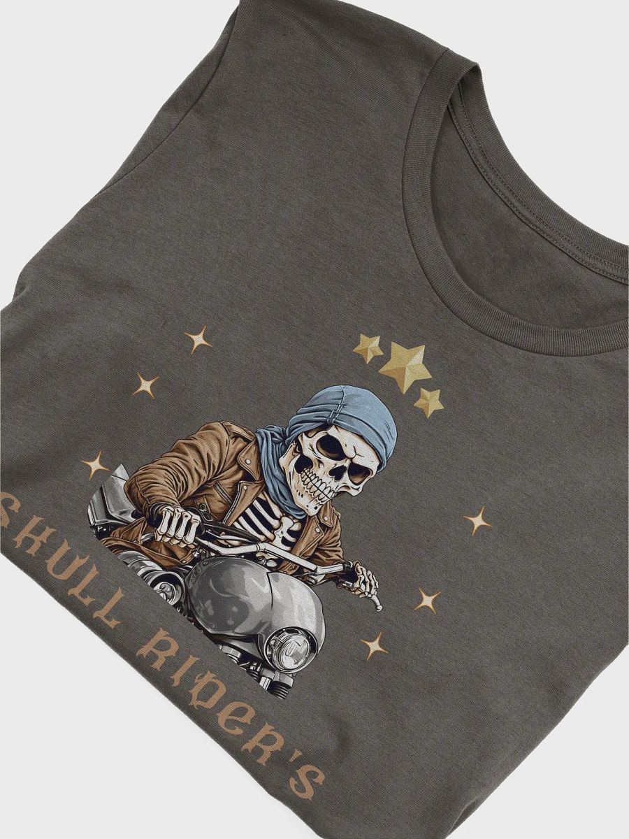 Skull Rider's Biker Skeleton T-Shirt product image (45)