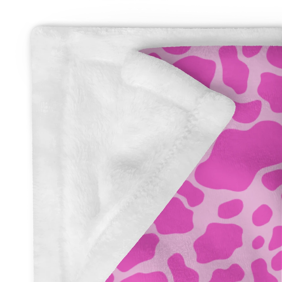 Pink Cow Skin Blanket product image (13)