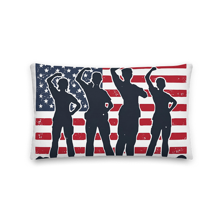 She’s The Veteran Premium Decorative Pillow product image (2)