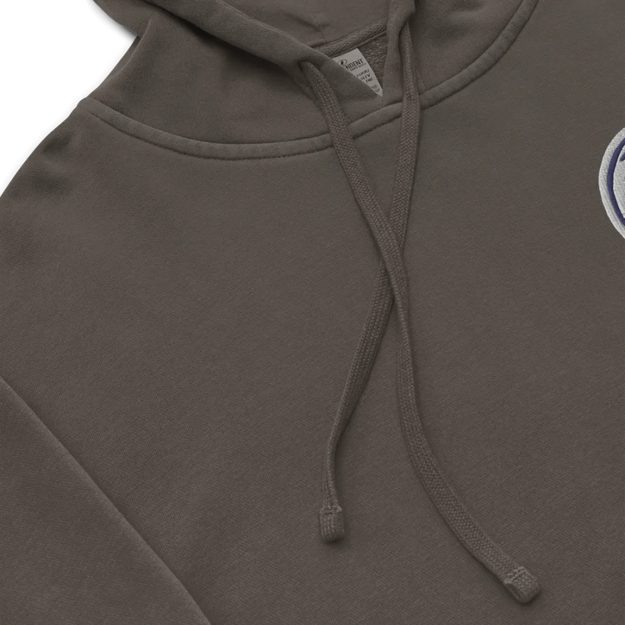 In My Head (L.C. navy bubble design) embroidered pigment hoodie product image (8)