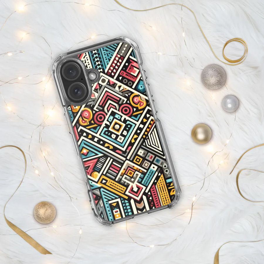 Geometric Fusion iPhone® Case product image (383)