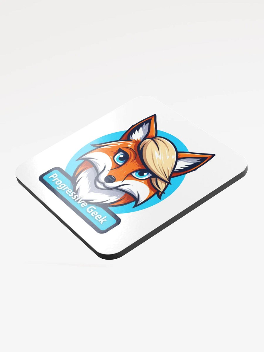 Progressive Geek Logo Cork Coaster product image (3)