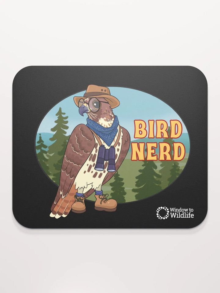 Red-tailed hawk - Bird Nerd Mouse Pad product image (2)