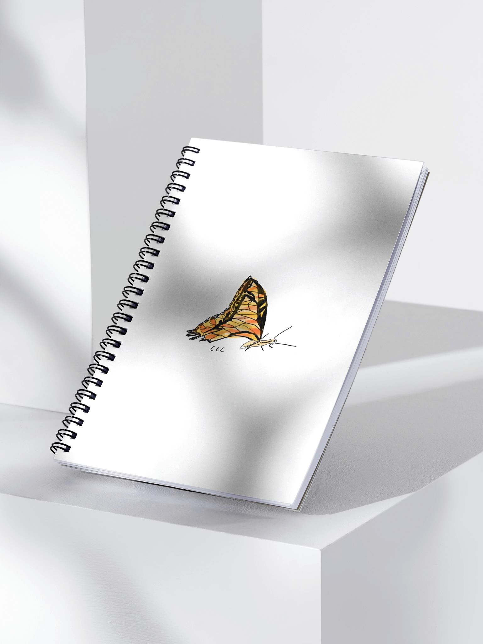 Butterfly Spiral Notebook product image (3)