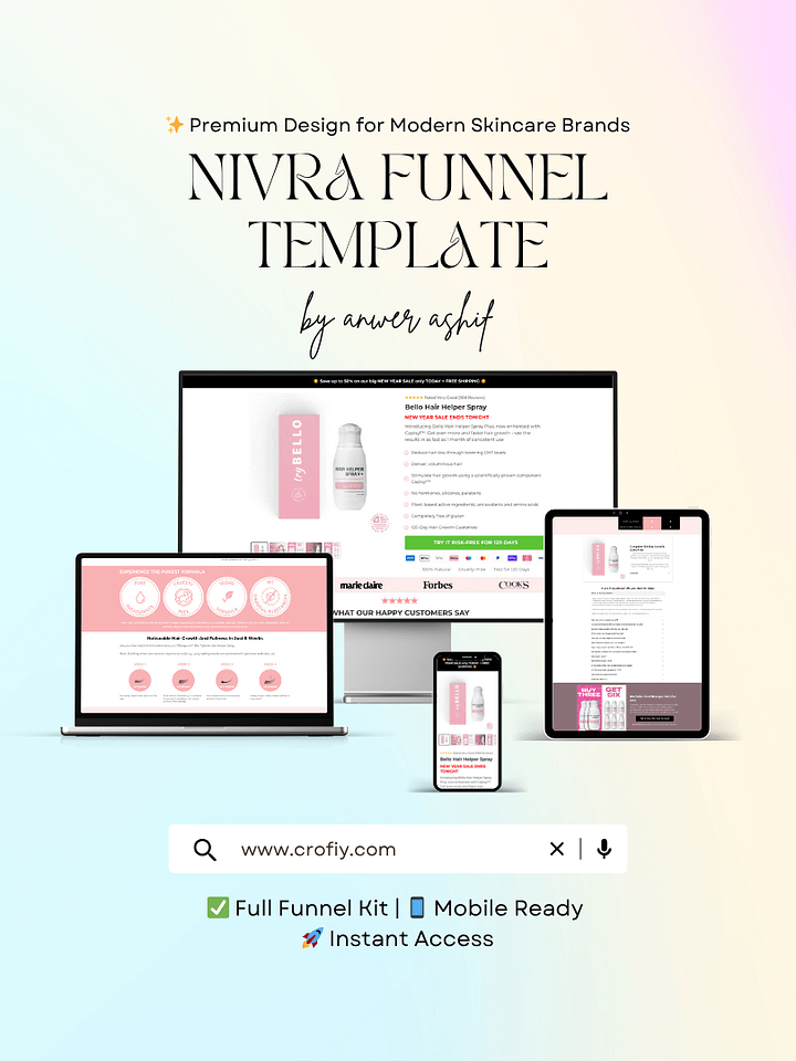 Nivra Funnelish Templates product image (1)