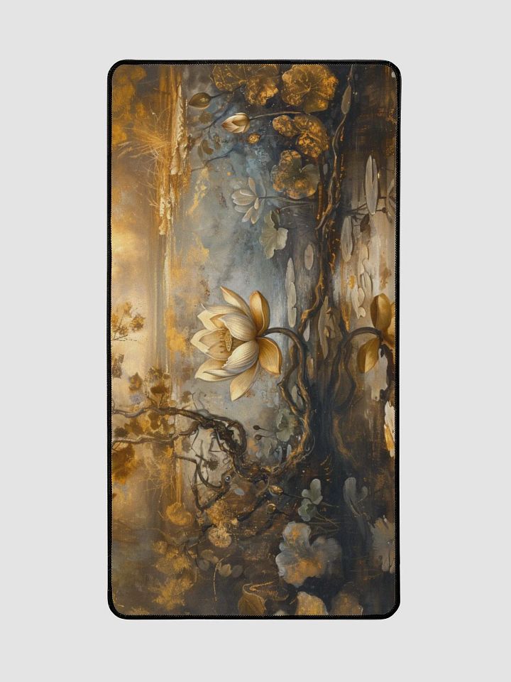 Lotus Pond Serenity Desk Mat product image (2)