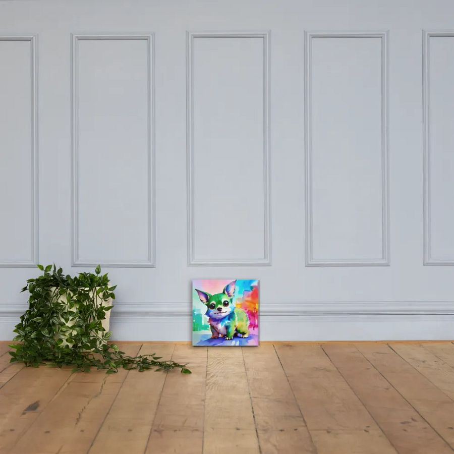Cute Dog Digital Painting - v14 product image (4)