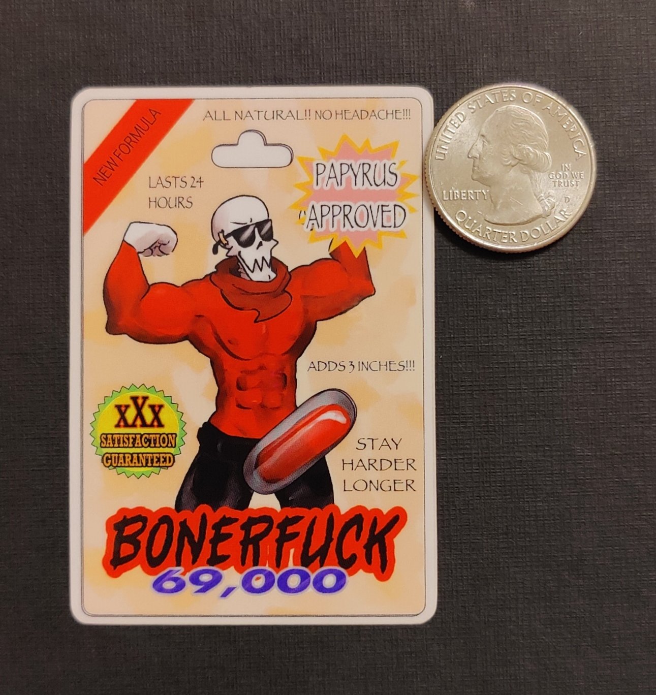 Totally Safe Gas Station Product Sticker product image (2)