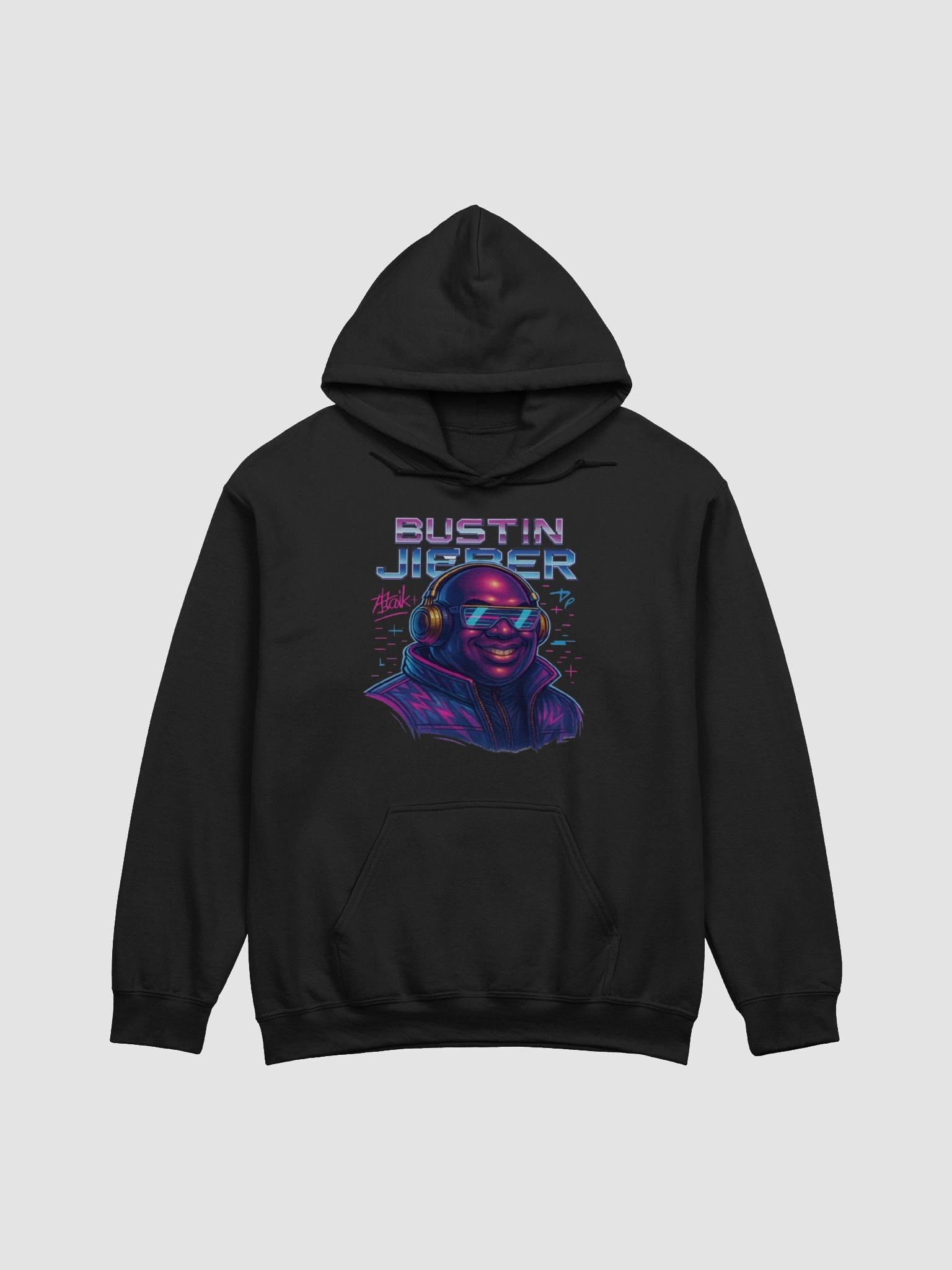 Neon Nights Oversized Hoodie product image (2)