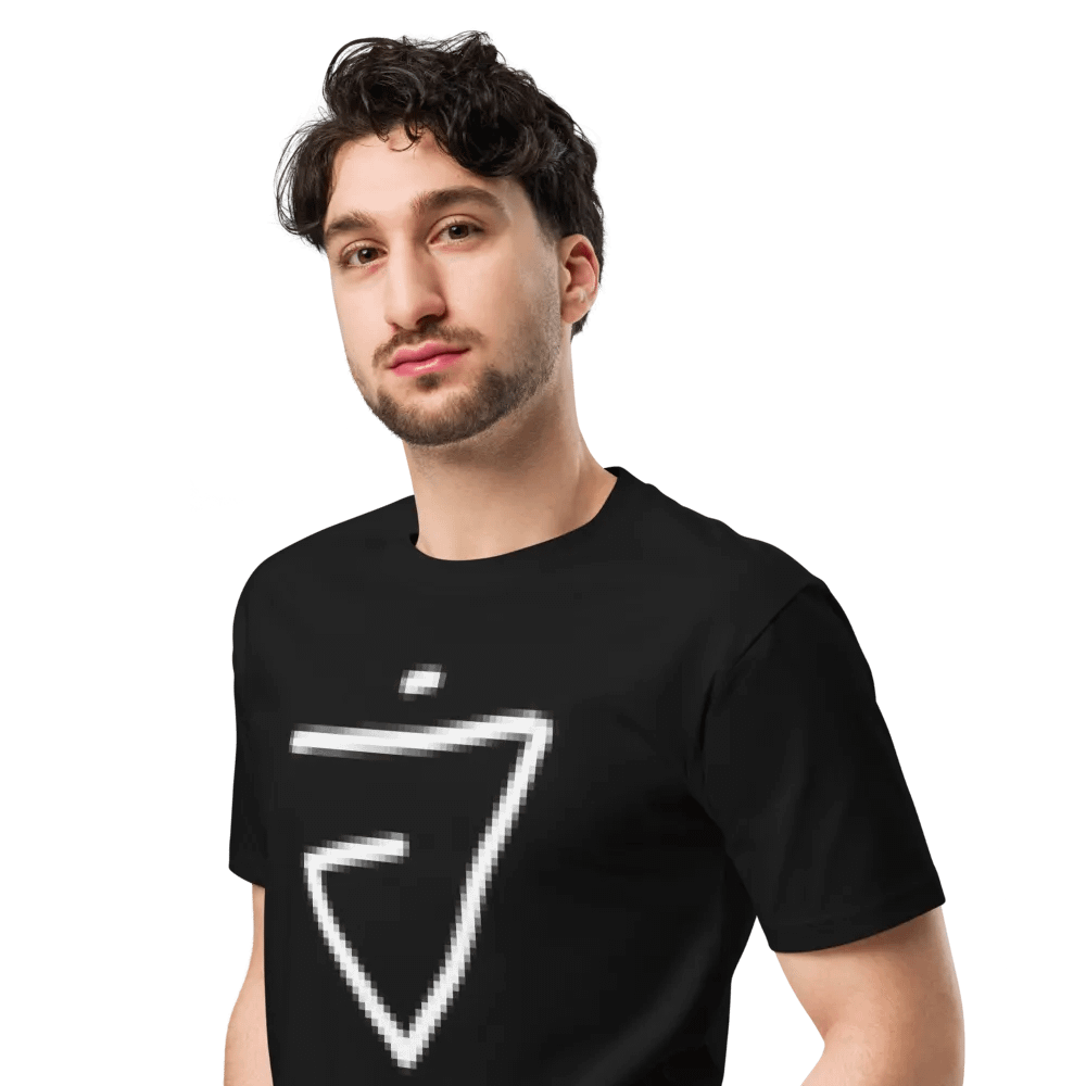 Large Symbol T-Shirt (White) product image (5)