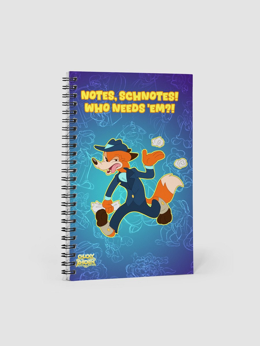 Freddy Fox Spiral Notebook product image (1)