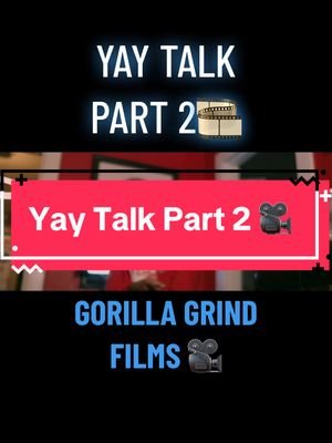 YAY TALK PART 2.                 #musicvideocinematography #videographerslife #videoshoot_time #gorillagrindfilms #fyp   
