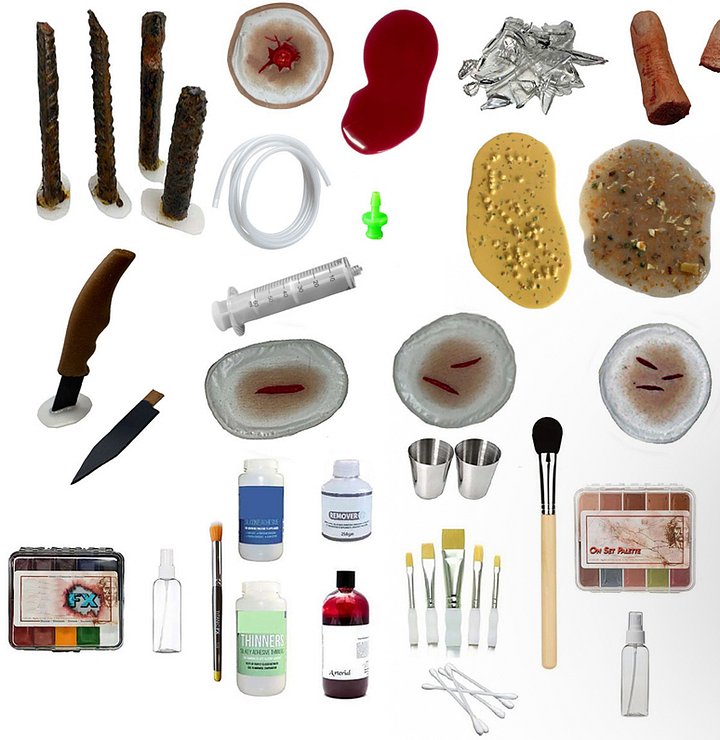 SiMoulage SFX Effects Essentials Kit Bundle (Wounds) product image (1)