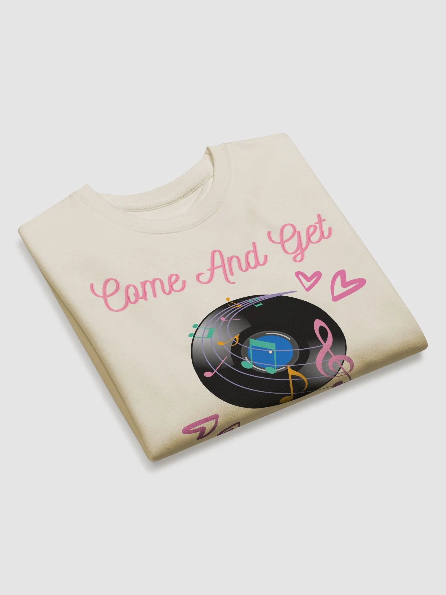 Come And Get Some Love - Funny Musical Valentine's Day Sweatshirt product image (4)