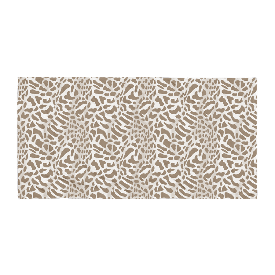 Cappuccino Giraffe Towel product image (1)