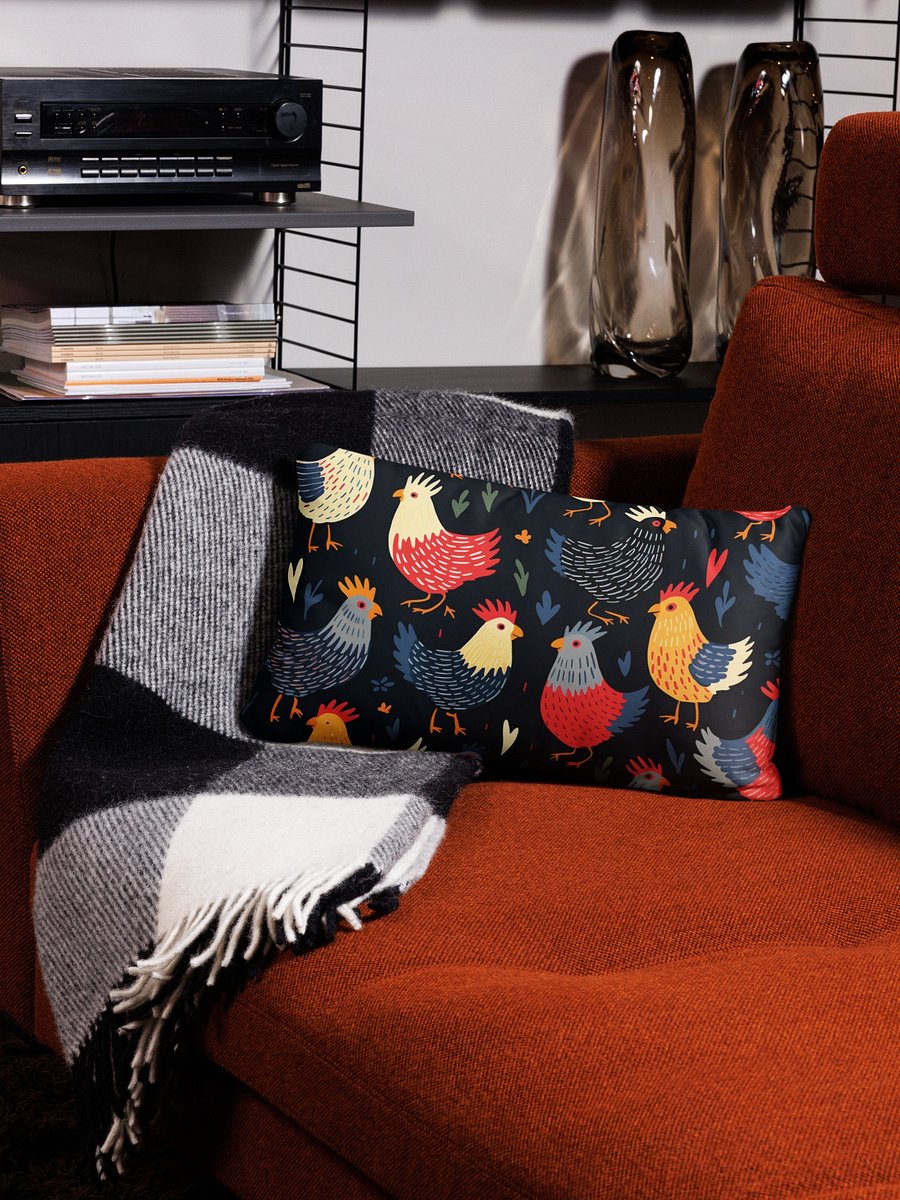 Rustic Chicken Pillow - Duo Design product image (9)