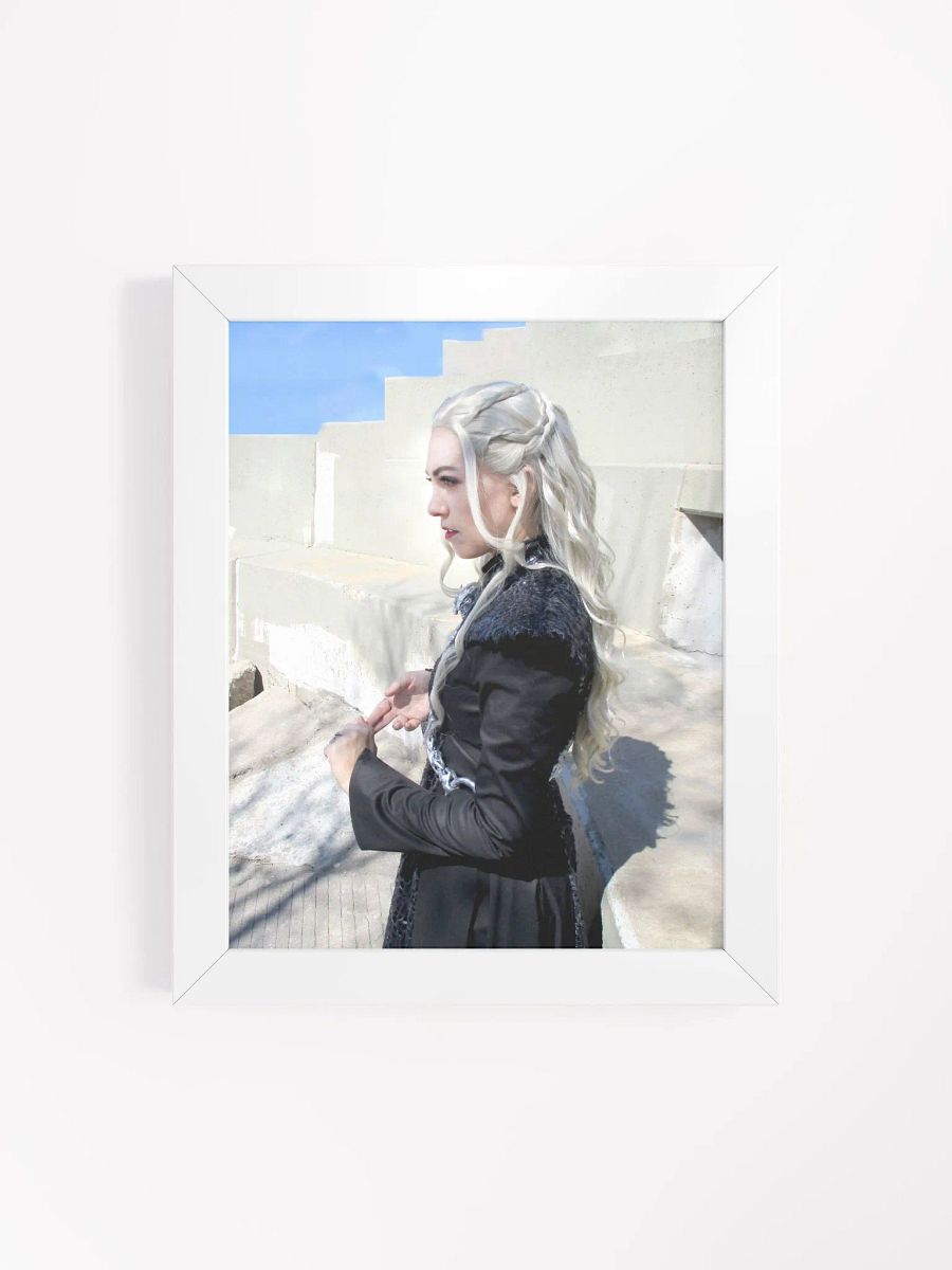 Framed Daenerys Targaryen Cosplay Print product image (4)
