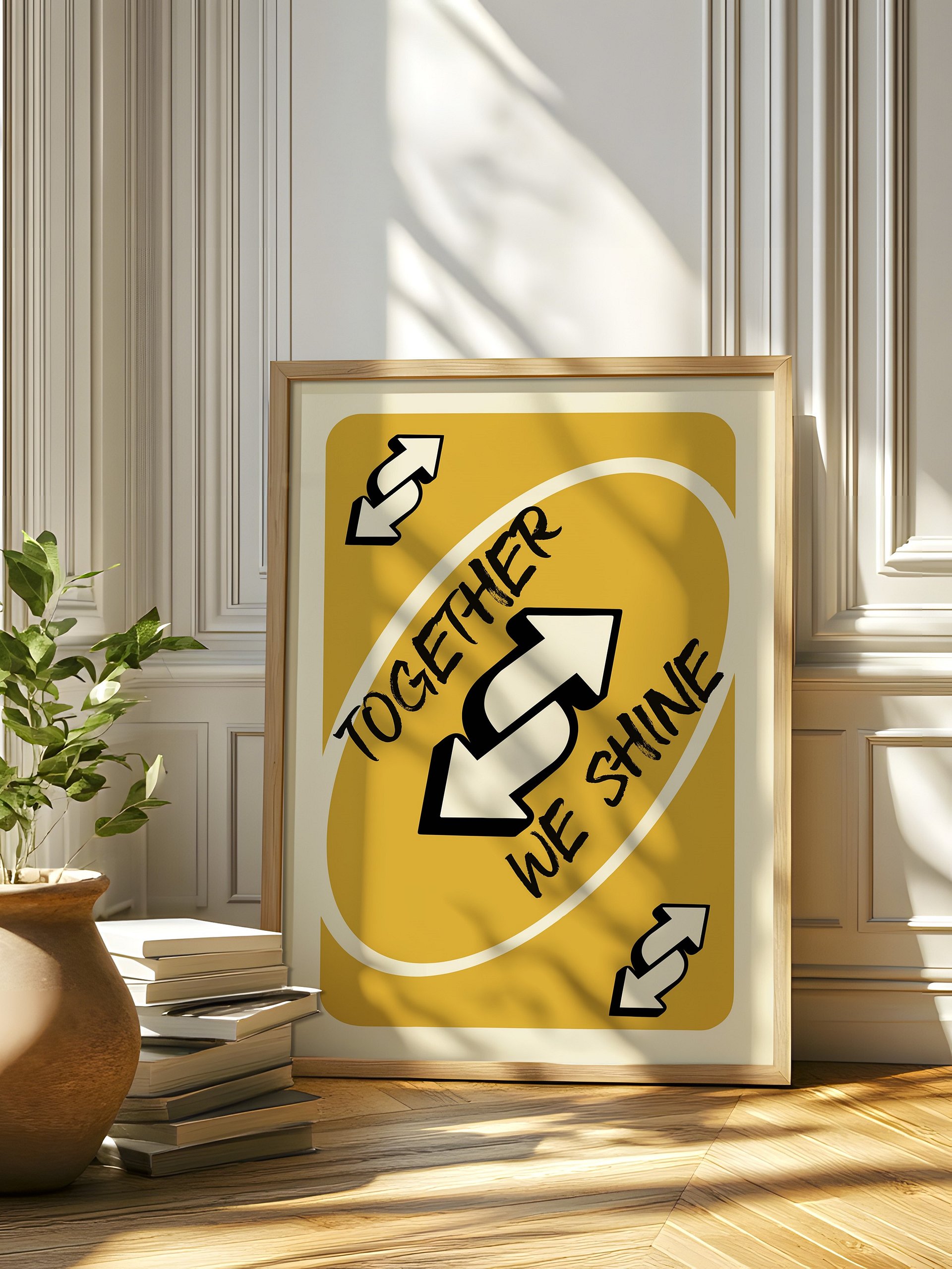Together We Shine Wall Art Yellow product image (12)