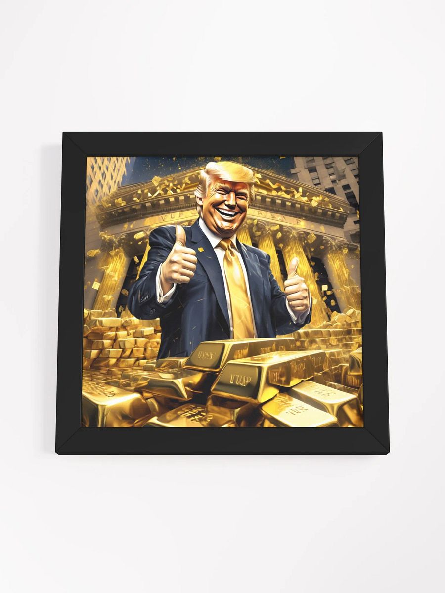 Make America Rich Again Frame product image (4)