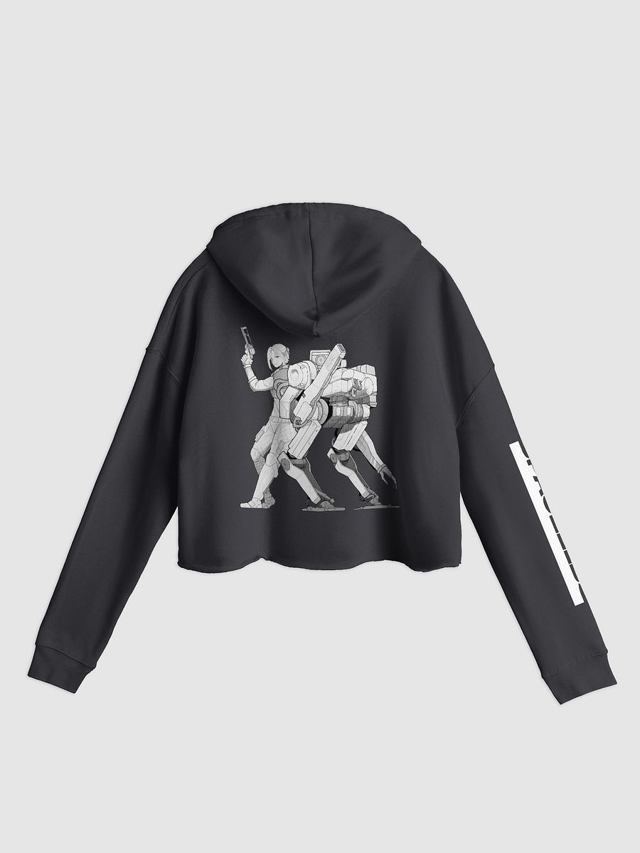 Cropped SpaceLibs Hoodie (Light Logo) product image (5)