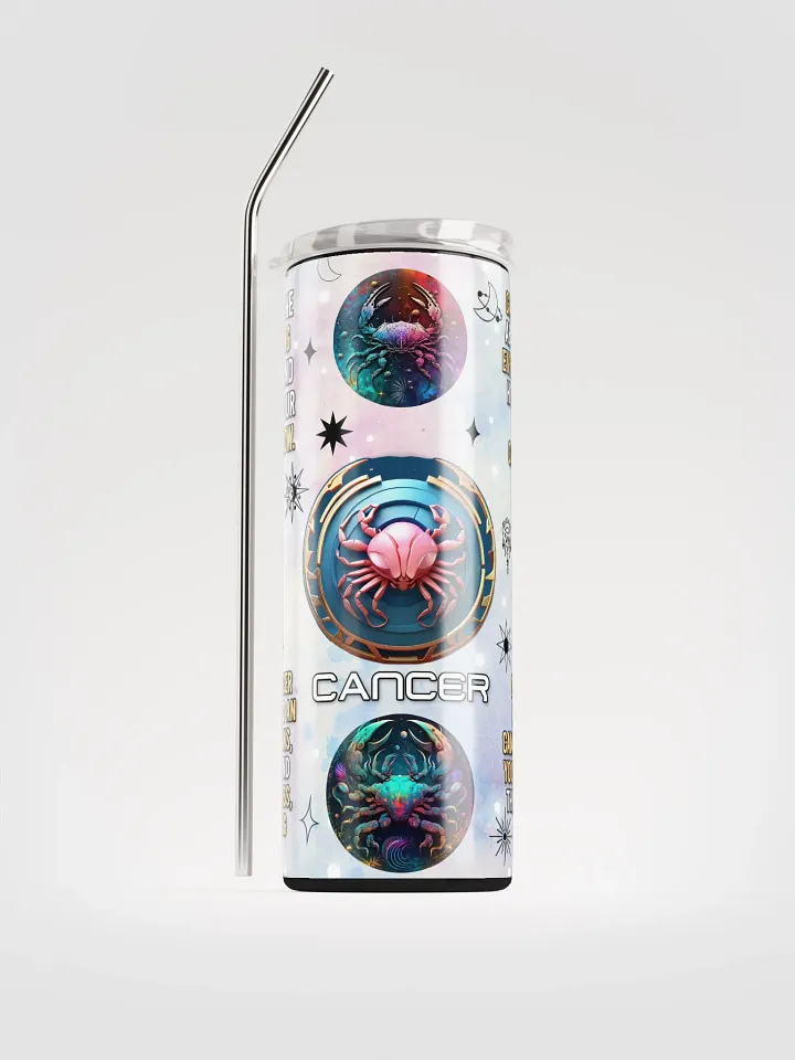 Celestial Cancer Stainless Steel Tumbler product image (1)