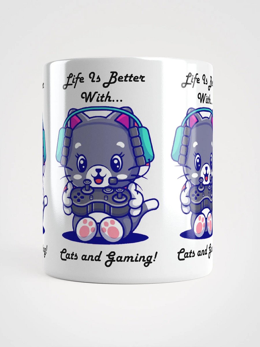 Cats and gaming mug product image (10)