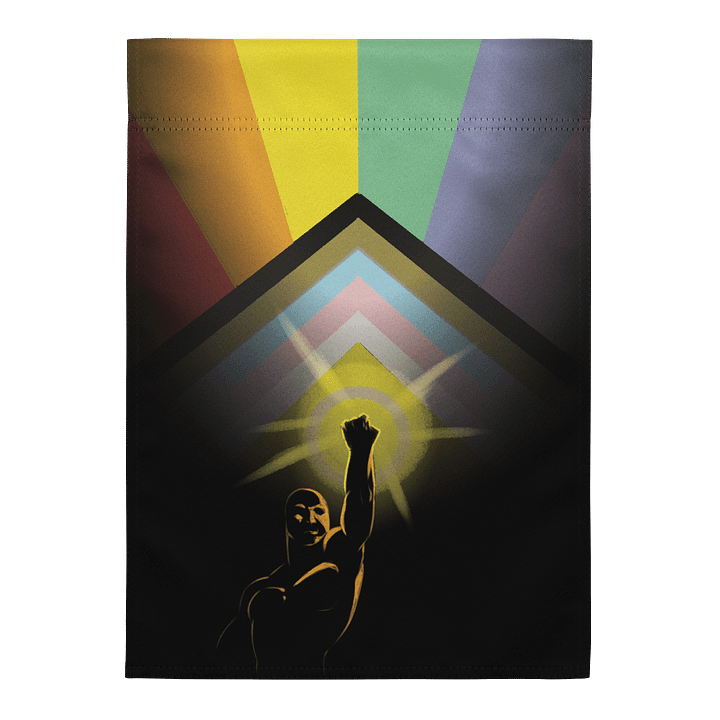 Fight with Pride Garden Flag product image (1)