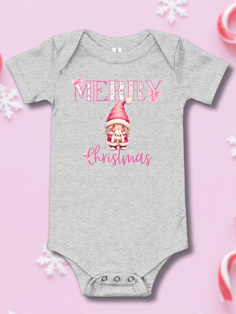Coquette Merry Christmas Baby Onesie product image (4)