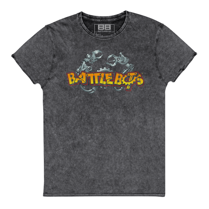 BattleBots Claws of Destruction Vintage Denim Tee - Official BattleBots Gear! product image (1)