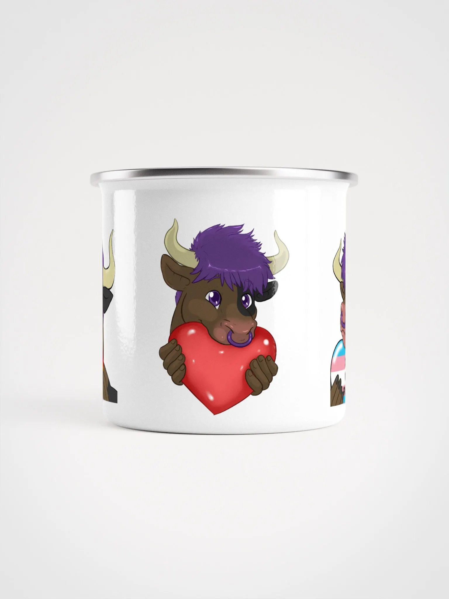 "Cup of Love" Enamel Mug product image (2)