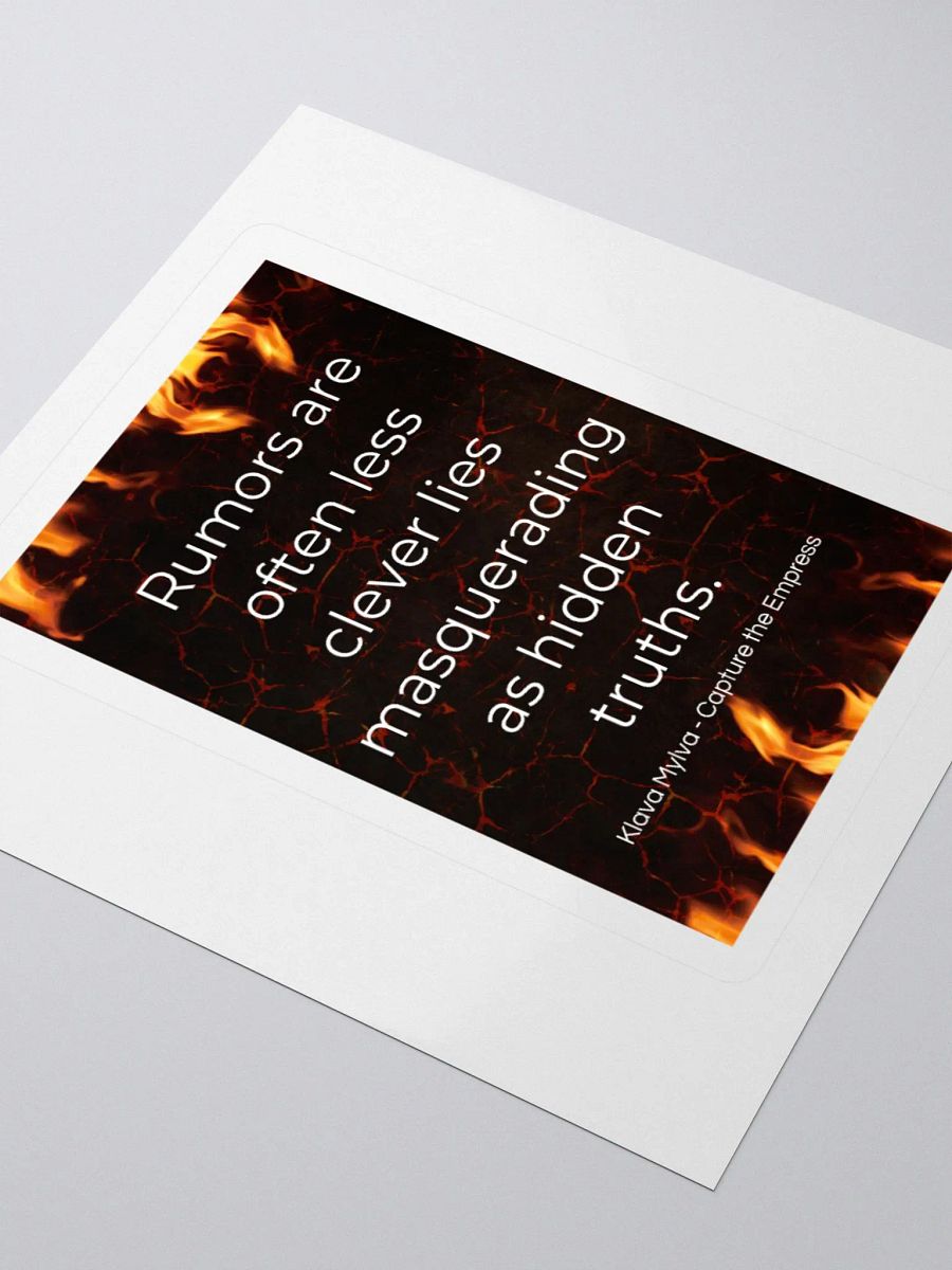 Clever lies sticker product image (3)