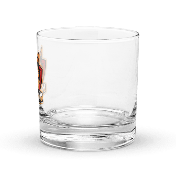 Fierce Fox Emblem Rocks Glass product image (2)