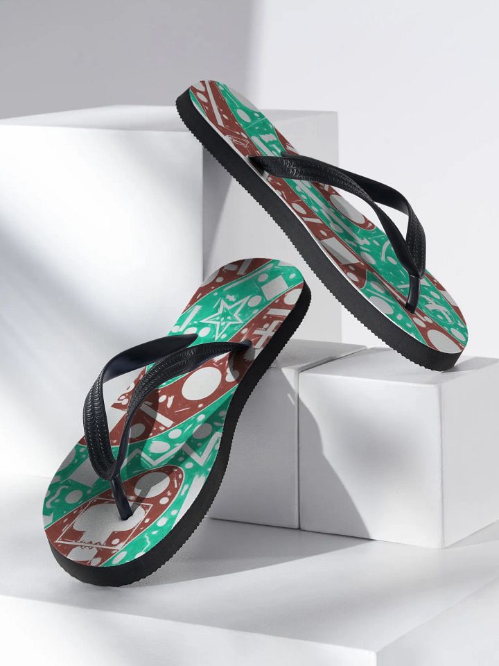 Cartoon Cosmos Flip Flops product image (1)