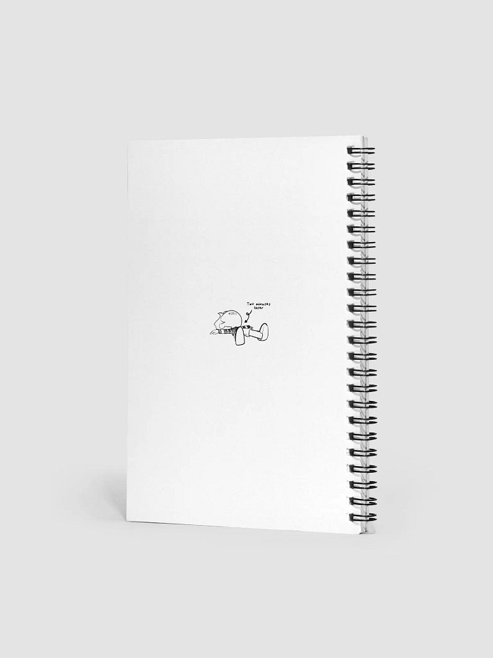 Caffine Spiral Notebook product image (2)