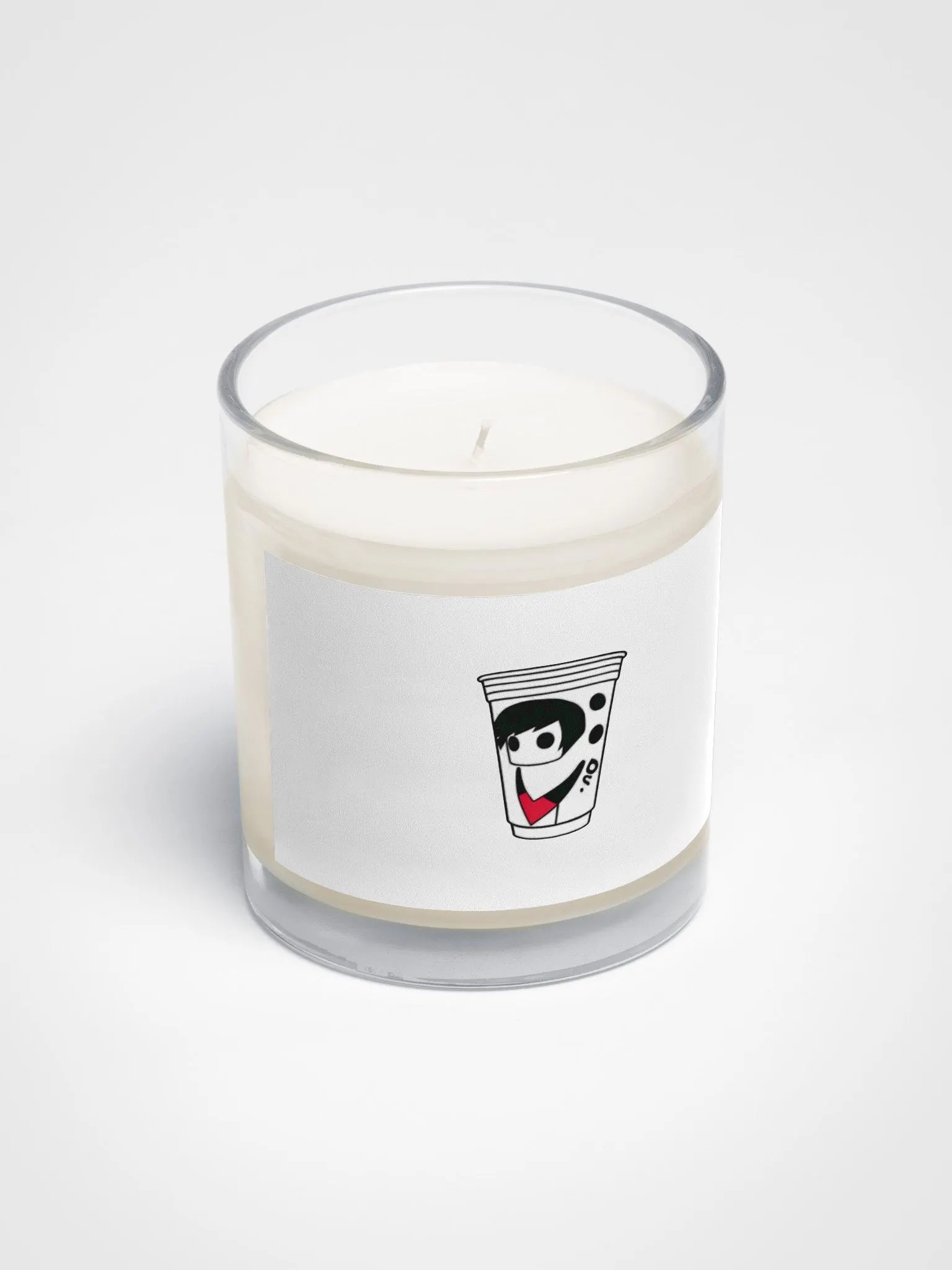 Whimsical Illustrated Figure Soy Wax Candle product image (1)