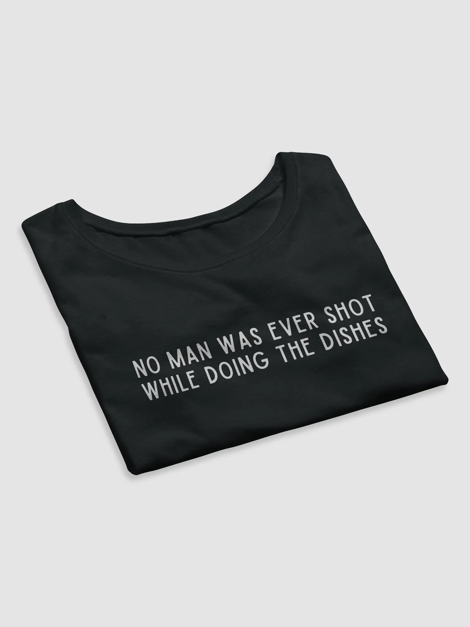 No Man Was Ever Shot Crop Tee product image (3)
