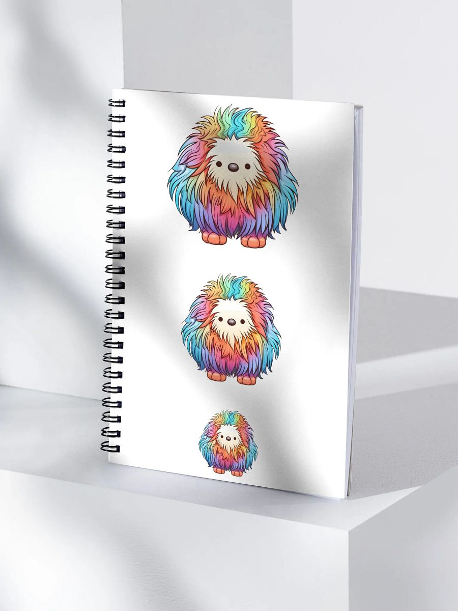 Rainbow Yeti Notebook product image (3)