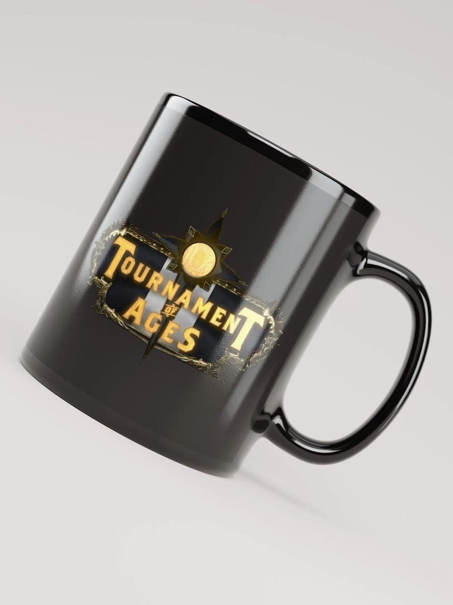 Tournament of Ages - Full Logo - Black Glossy Mug product image (7)