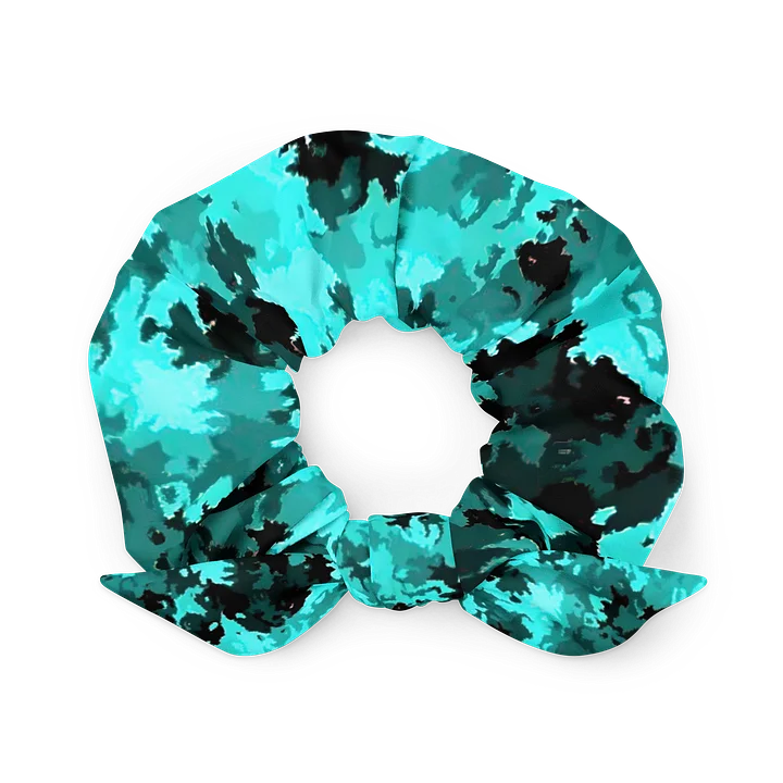 Teal Camo Chic Scrunchie product image (1)